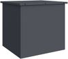 vidaXL Gartenlagerkissenbox Stahl 55 x 50,5 x 50 cm 117 Anthrazit 874576 Bild 2
