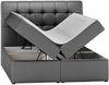 Boxspringbett Cazeres, Natur, 200x200 cm Bild 3