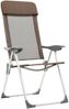 vidaXL Klappbare Campingstühle 2 Stk. Aluminium Braun 44310 Bild 3