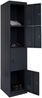 Mendler Schließfach Boston T163, Metall, 180 x 38 x 45 cm, anthrazit Bild 5