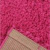 Vimoda Hochflor-Teppich Shaggy Langflor Wohnzimmer Schlafzimmer Modern, Rund, Höhe: 30 mm, Einfarbig, zeitlose, langflor Läufer, rund Teppich Bild 3