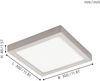 Eglo 96681 Smart Light FUEVA-C 30x30 cm dimmbar in nickel matt 2700-6500K mit Connect Funktion Bild 5