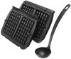 Tefal XA7248 OptiGrill Waffelplatte schwarz Bild 2