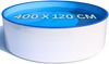 Stahlwandpool Rund Ibiza Ø 400 x 120 cm Blau Bild 5