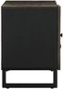 vidaXL TV-Schrank Schwarz 105x33x46 cm Massivholz Mango 4017698 Bild 4
