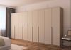 OTTO home Drehtürenschrank Kleiderschrank Schrank Garderobe AGORDO Schlafzimmer (in zwei Griff-Farben, Breiten 91-405 cm, Dekor- oder Hochglanzfront) durchdachte Innenausstattung, in 8 Breiten und 2 Höhen MADE IN GERMANY Bild 2