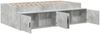 vidaXL Bettrahmen mit Schubladen Beton Grau 80 x 200 cm Holzwerkstoff 3335200 Bild 4