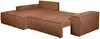 Vente-unique - AMELIA Sofa Stoff Rot - B 167 cm x H 85 cm x L 267 cm Bild 4