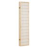 Homestyle4u Paravent 6-tlg., Holz klar / Reispapier weiß, 264x175 cm Bild 4