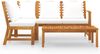 vidaXL 4-tlg. Garten-Lounge-Set mit Auflagen Creme Massivholz Akazie 3057772 Bild 3