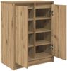 vidaXL Schuhschrank Artisan-Eiche 57x34x76 cm Holzwerkstoff 861876 Bild 5