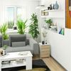 Home Collective Kommode 40 cm breit Holz Highboard Sideboard für Flur Schlafzimmer Wohnzimmer (Mehrzweckschrank Schrank schmal Kommode Schlafzimmer mit Schubladen), Kinderzimmer Organizer, 57 cm hoch mit 3 Schubladen weiß-sonoma Eiche Bild 3
