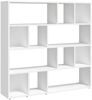 vidaXL Bücherregal/Raumteiler Weiß 105x24x102 cm 823245 Bild 2