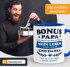 MoonWorks Tasse Kaffee-Tasse Geschenk Bonus-Mama, Bonus Papa Stiefmutter, Keramik Bild 4
