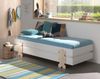 Stapelbett >Moldulo< 2er Set, Lattenrost, weiss lackiert - je 203,6x27,5x93,8cm (BxHxT) Bild 3