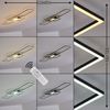 hofstein Deckenleuchte »Cermes« dimmbare Deckenlampe aus Metall in Schwarz, 3000 Kelvin, 6500 Lumen, moderne Leuchte, dimmbar über beiliegende Fernbedienung Bild 4