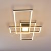 hofstein Deckenleuchte »Cermes« dimmbare Deckenlampe aus Metall in Schwarz, 3000 Kelvin, 6500 Lumen, moderne Leuchte, dimmbar über beiliegende Fernbedienung Bild 2