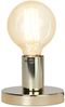 STAR TRADING Stehlampe "Glans" Messing, gold, E27, G, IP20, 120x120mm Bild 2