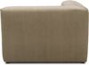 DOMO. collection Polsterecke 800011, Modul-Polstersessel, quadratisch, individuell kombinierbar, Cord, Armsessel, Cocktailsessel, Loungesessel, 108 x 108 x 69 (BxTxH), schlamm Bild 3