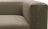DOMO. collection Polsterecke 800011, Modul-Polstersessel, quadratisch, individuell kombinierbar, Cord, Armsessel, Cocktailsessel, Loungesessel, 108 x 108 x 69 (BxTxH), schlamm Bild 4