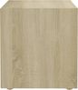 vidaXL TV-Schrank Sonoma-Eiche 37x35x37 cm Holzwerkstoff 805507 Bild 4