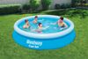 Pool LUKE rund - Kunststoff Blau 76x366x366cm | Aufstellpool Gartenpool Bild 2