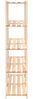 vidaXL Lagerregal mit 5 Böden 170×38×170 cm Kiefer Massivholz 500 kg 286198 Bild 4