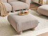 Ottomane MJALBI Bouclé Beige Bild 3