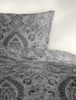 Bierbaum Biber Bettwäsche 135x200 Ornamente Barock grau silber 3846-10 Bild 3