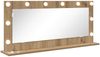 vidaXL Waschtischspiegel Rechtwinklig Artisan-Eiche 100 x 45 x 18 cm 868332 Bild 2