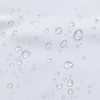 Schmaler Duschvorhang Polyester Weiß 150x200 Wasserabweisend waschbar Bild 2