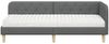 vidaXL Eckbettgestell Dunkelgrau 80 x 200 cm Stoff 3394102 Bild 5