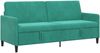 vidaXL Sofa mit Stauraum Türkis 192 x 78 x 87 cm Polyester 42036999 Bild 2