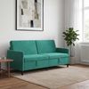 vidaXL Sofa mit Stauraum Türkis 192 x 78 x 87 cm Polyester 42036999 Bild 3