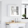 vidaXL Küchen-Hängeschrank mit Glastür Kalmar Hochglanz-Weiß Holzwerkstoff 853669 Bild 4