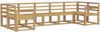 vidaXL Outdoor-Sofagarnitur 7 pcs Weiß Massivholz Akazie 3388143 Bild 2