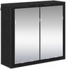 vidaXL Badezimmermöbel-Set 4 pcs Schwarz Eichen-Optik Holzwerkstoff 3402331 Bild 5