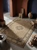 KADIMA DESIGN Teppich GEISLER Wohnzimmer Schlafzimmer Orientalisch Orient Waschbar Elegant, Läufer, Höhe: 11 mm, Beige, 80x150 cm, Wohnzimmerteppich Esszimmer Strapazierfähig Waschbar Bild 1