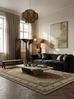KADIMA DESIGN Teppich GEISLER Wohnzimmer Schlafzimmer Orientalisch Orient Waschbar Elegant, Läufer, Höhe: 11 mm, Beige, 80x150 cm, Wohnzimmerteppich Esszimmer Strapazierfähig Waschbar Bild 3