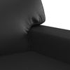 vidaXL 2-tlg. Sofagarnitur Schwarz Kunstleder 3201914 Bild 5