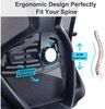 Ergonomischer Bürostuhl mit hoher Rückenlehne, Lendenwirbelstütze & 3D Armlehne Bild 4