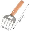 ABC 2-teiliges Grillzubehör-Set, gold, Edelstahl / Metall, 10 x 10 x 10 cm Bild 2