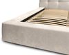 Polsterbett Doppelbett ANTONIO Komplettset 140x200cm in Stoff Ditra Beige Bild 5