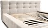 Polsterbett Doppelbett ANTONIO Komplettset 140x200cm in Stoff Ditra Beige Bild 4