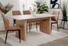 Esstisch Jaron in Sand und Hickory Walnuss ausziehbar 160 - 200 x 90 cm Bild 2