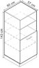 Herdumbauschrank R-Line Artisan-Eiche 60 cm Vicco Bild 3