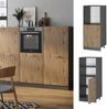 Herdumbauschrank R-Line Artisan-Eiche 60 cm Vicco Bild 2