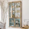 Mirabeau Hochschrank Schrank Garrard antikbraun/hellgrau Bild 2