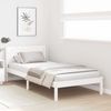 vidaXL Bettgestell Weiß 80 x 200 cm Massivholz Kiefer 872204 Bild 3