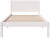 vidaXL Bettgestell Weiß 80 x 200 cm Massivholz Kiefer 872204 Bild 5